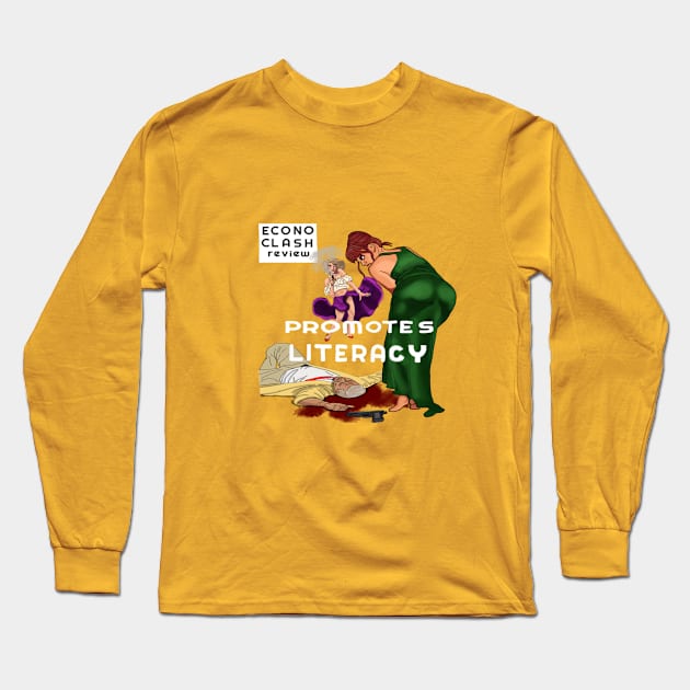 Promote Literacy Long Sleeve T-Shirt by Econoclash